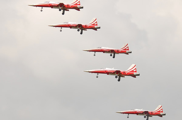 Patrouille Suiss Acrobatic Team of the Swiss Air Force Patrouille Suiss Acrobatic Team of the Swiss Air Force